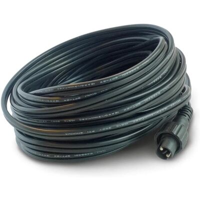 Luces de jardín Velleman Flex cable principal - 10m - Negro Luces de jardín Velleman Flex cable principal - 10m - Negro