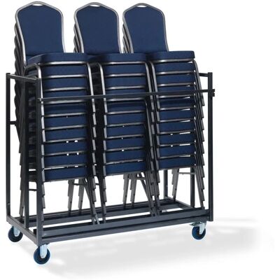 Veba 30-Sitz Stapelstuhl Trolley - Transport & Lagerung Veba 30-Sitz Stapelstuhl Trolley - Transport & Lagerung