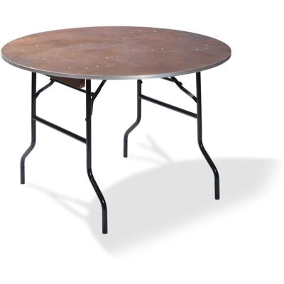 Table Ronde Pliable Essentials - Restauration & Événements - Publicité Table Ronde Pliable Essentials - Restauration & Événements - Publicité