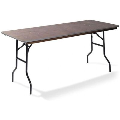Feros Klappbarer Bankettisch - 122x76cm - Innenbereich Feros Klappbarer Bankettisch - 122x76cm - Innenbereich
