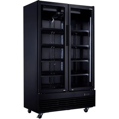Veba Kühlschrank mit 2 Glastüren - 1000 Liter Veba Kühlschrank mit 2 Glastüren - 1000 Liter