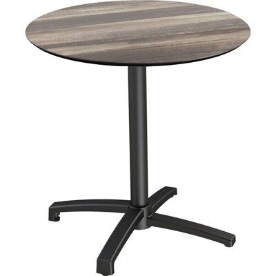 Tavolo Bistro Pieghevole X Cross Veba - Diametro 70cm - Interno Esterno Tavolo Bistro Pieghevole X Cross Veba - Diametro 70cm - Interno Esterno