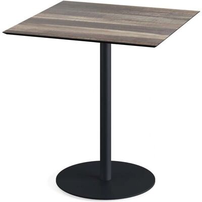 Essentials Urban Tisch - 70x70 cm, Schwarz, Tropisches Holz Essentials Urban Tisch - 70x70 cm, Schwarz, Tropisches Holz
