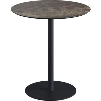Veba Urban Tisch - Stahl, 70cm Durchmesser, Schwarz Veba Urban Tisch - Stahl, 70cm Durchmesser, Schwarz