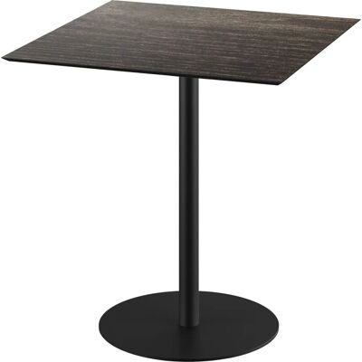 Veba Essentials Urban Tisch - 70x70 cm - Schwarzer Rahmen - HPL Oberfläche Veba Essentials Urban Tisch - 70x70 cm - Schwarzer Rahmen - HPL Oberfläche