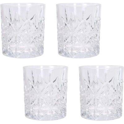 Set di Bicchieri EH Excellent Houseware - 230 ml, 4 pezzi - Elegante Set di Bicchieri EH Excellent Houseware - 230 ml, 4 pezzi - Elegante