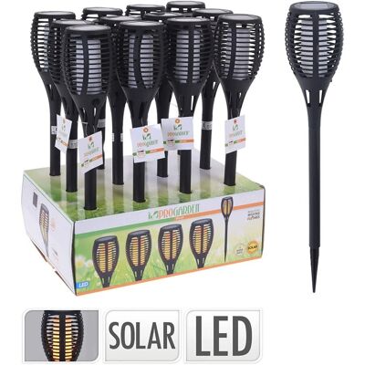 Torcia da giardino solare Pro Garden - Effetto fiamma, 58cm Torcia da giardino solare Pro Garden - Effetto fiamma, 58cm