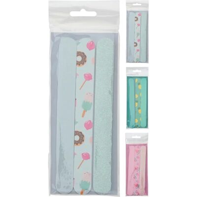 BigBuy Beauty Nagelvijl Set - 17,5cm, 3 Stuks BigBuy Beauty Nagelvijl Set - 17,5cm, 3 Stuks