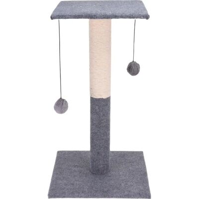 Arbre à Griffer Chat - 60cm Gris Beige - Publicité Arbre à Griffer Chat - 60cm Gris Beige - Publicité