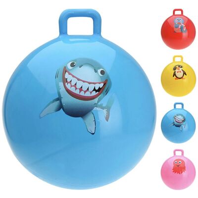 BigBuy Outdoor Hoppball - 55cm PVC Ulike Design BigBuy Outdoor Hoppball - 55cm PVC Ulike Design