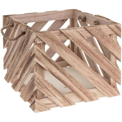 Karton drewniany Home Styling Collection - 37x37x25,5 cm Karton drewniany Home Styling Collection - 37x37x25,5 cm