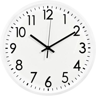 Horloge Murale Modèle KOOPMAN - Plastique, 30cm, Plusieurs Couleurs - Horloge - Publicité Horloge Murale Modèle KOOPMAN - Plastique, 30cm, Plusieurs Couleurs - Horloge - Publicité