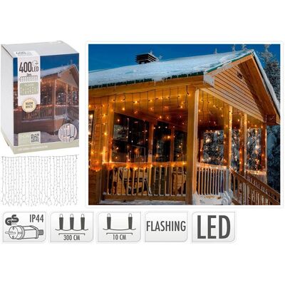 Bigbuy LED Závěsné Světla - 3x1m Multicolor - Vnitřní/Venkovní Bigbuy LED Závěsné Světla - 3x1m Multicolor - Vnitřní/Venkovní