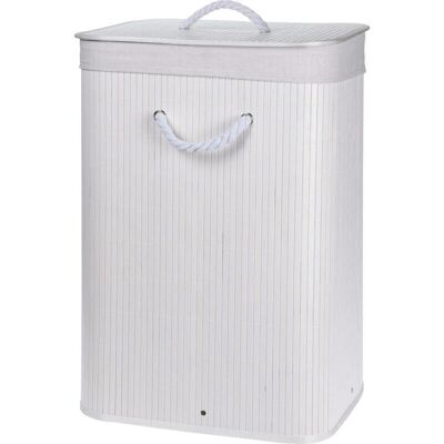 VidaXL Solutions Salle de Bain Panier à Linge Pliable - Blanc - Panier à linge - Publicité VidaXL Solutions Salle de Bain Panier à Linge Pliable - Blanc - Panier à linge - Publicité
