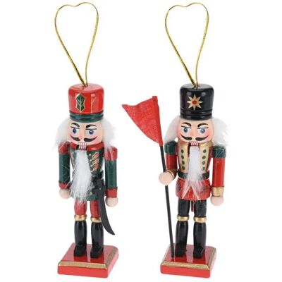 Figurki Cieśnina B2X - Zestaw 2, Ręcznie malowane, Drewno, 12cm Figurki Cieśnina B2X - Zestaw 2, Ręcznie malowane, Drewno, 12cm
