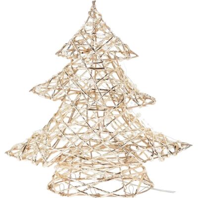 Home Styling Collection Złoty 30cm LED Choinka Home Styling Collection Złoty 30cm LED Choinka