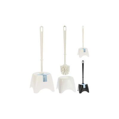 Bathroom Solutions Toilettenbürste & Halter - 2 Farben - 13x13x37cm Bathroom Solutions Toilettenbürste & Halter - 2 Farben - 13x13x37cm