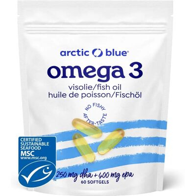 Olio di Pesce Arctic ad Alta Dose DHA + EPA - 60 Capsule Olio di Pesce Arctic ad Alta Dose DHA + EPA - 60 Capsule