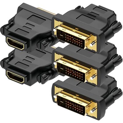 Mmobiel - HDMI-DVI Bidirecional Dual - Adaptador HDMI-DVI Mmobiel - HDMI-DVI Bidirecional Dual - Adaptador HDMI-DVI