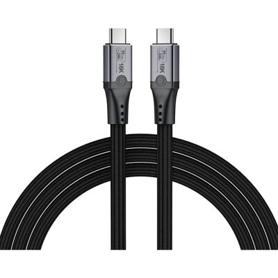 Mmobiel - TB5 USB-C para USB-C - 80Gbps - 1m - Cabo Mmobiel - TB5 USB-C para USB-C - 80Gbps - 1m - Cabo