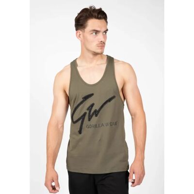 Gorilla Wear Evansville Mørkegrøn Tanktop - Tanktop Gorilla Wear Evansville Mørkegrøn Tanktop - Tanktop