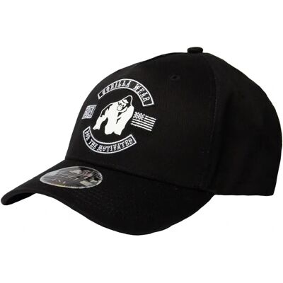 Gorilla Wear Darlington Cap - Schwarz - Baseball Design - Unisex Gorilla Wear Darlington Cap - Schwarz - Baseball Design - Unisex