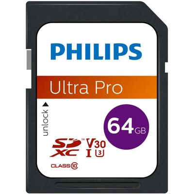 Philips FM64SD65B 64 GB Speicherkarte - SDXC UHS-I Klasse 10 Philips FM64SD65B 64 GB Speicherkarte - SDXC UHS-I Klasse 10