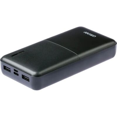 Grixx Powerbank 15000mAh Power Delivery Micro USB & USB-C Noir - Publicité Grixx Powerbank 15000mAh Power Delivery Micro USB & USB-C Noir - Publicité