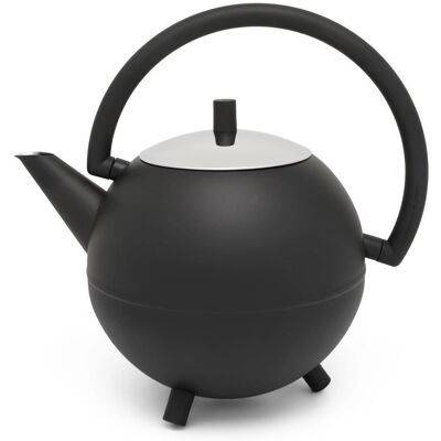 Bredemeijer Saturn Teekanne 1200 ml Schwarz - Doppelwandig Isolierung Bredemeijer Saturn Teekanne 1200 ml Schwarz - Doppelwandig Isolierung