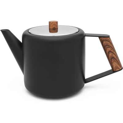 Bredemeijer Boston Théière Double Paroi - 1,1L Noir - Publicité Bredemeijer Boston Théière Double Paroi - 1,1L Noir - Publicité