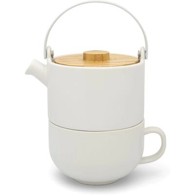 Bredemeijer Umea Ensemble de Théière - 500 ml - Blanc Bredemeijer Umea Ensemble de Théière - 500 ml - Blanc