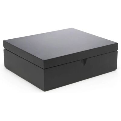 Caja de Almacenamiento de Té Bredemeijer Bambú - 4 Canastas y Cuchara Caja de Almacenamiento de Té Bredemeijer Bambú - 4 Canastas y Cuchara