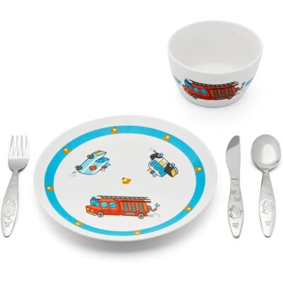 Zilverstad Juego de Cena Infantil Vehículos de Emergencia Zilverstad Juego de Cena Infantil Vehículos de Emergencia