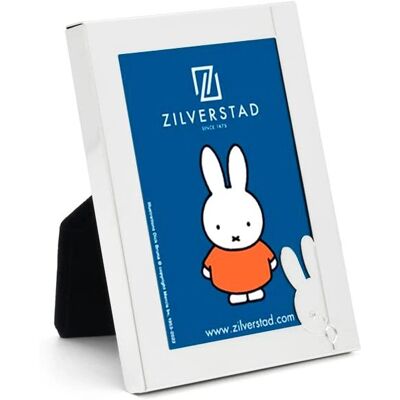 Cadre photo Miffy argenté - 6x9 cm Cadre photo Miffy argenté - 6x9 cm