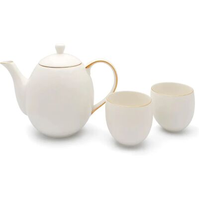 Bredemeijer Teset Canterbury - 4-delat porslin med guldkant Bredemeijer Teset Canterbury - 4-delat porslin med guldkant