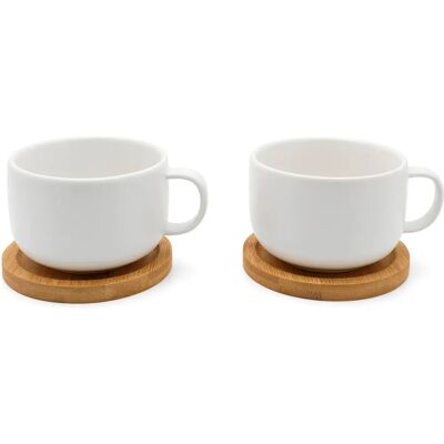 Tasse à Thé Umea de Bredemeijer - 250ml Blanche Tasse à Thé Umea de Bredemeijer - 250ml Blanche