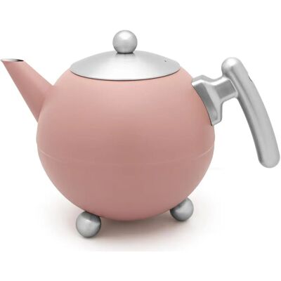 Bredemeijer Bella Ronde 1,2l rosa matt - Teekanne Bredemeijer Bella Ronde 1,2l rosa matt - Teekanne