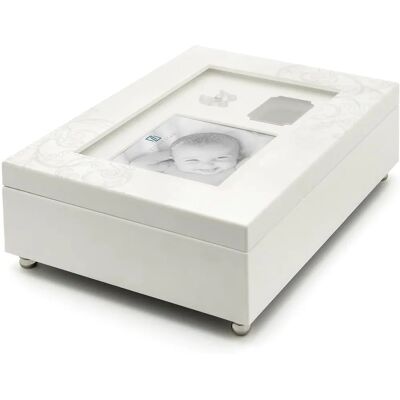 Zilverstad Caja de recuerdos para bebé - Plata - 65x200x151 mm Zilverstad Caja de recuerdos para bebé - Plata - 65x200x151 mm