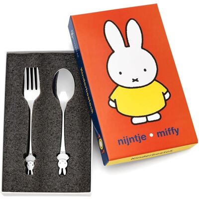 Zilverstad - Miffy customizable - Stal nierdzewna 18/10 - Wykończenie lustrzane - Cutlery set Zilverstad - Miffy customizable - Stal nierdzewna 18/10 - Wykończenie lustrzane - Cutlery set