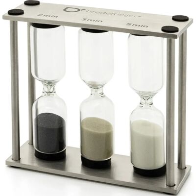 Bredemeijer Sablier Duet Classic, Minuteur de cuisine, Argent Bredemeijer Sablier Duet Classic, Minuteur de cuisine, Argent