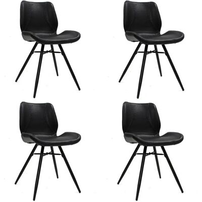 MID.YOU Stuhlset 4er - Set aus Stühlen MID.YOU Stuhlset 4er - Set aus Stühlen