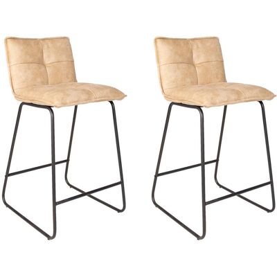 Mid.You Beigefarbene Barhocker Set - Bar Typ Mid.You Beigefarbene Barhocker Set - Bar Typ