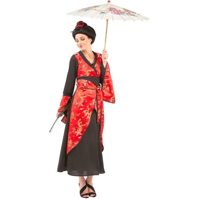 buttinette He Xie Kostüm - Rot/Schwarz - Unisex buttinette He Xie Kostüm - Rot/Schwarz - Unisex