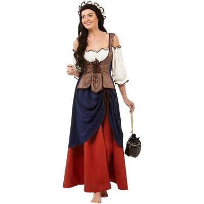 Buttinette - Margret - Braun mehrfarbig - Größe 34/36 - Kostüm Buttinette - Margret - Braun mehrfarbig - Größe 34/36 - Kostüm