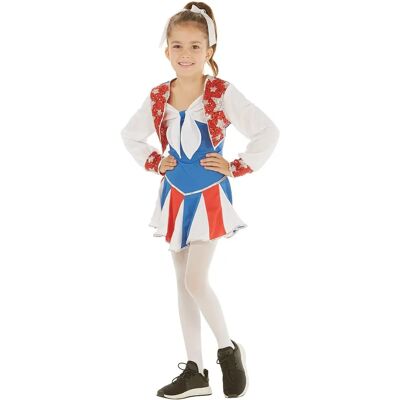 Buttinette Cheerleader Kostüm Little Silverstar - Mädchen Rot Buttinette Cheerleader Kostüm Little Silverstar - Mädchen Rot