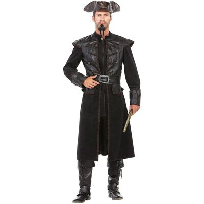 buttinette Piratenjacke Herr - Totenschädel - Schwarz buttinette Piratenjacke Herr - Totenschädel - Schwarz
