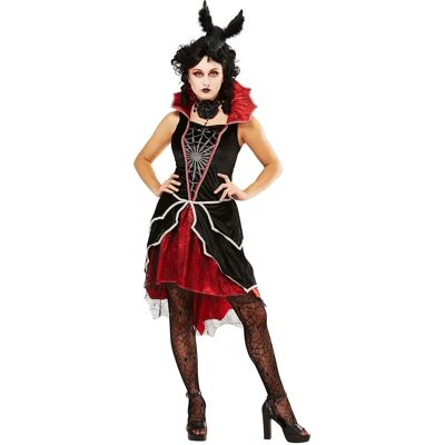 buttinette Vampirkostüm Lady Vamp - Spitzer Kragen, Asymmetrischer Rock buttinette Vampirkostüm Lady Vamp - Spitzer Kragen, Asymmetrischer Rock