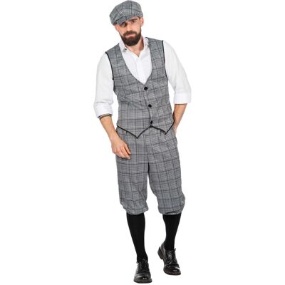Metamorph 20er Jahre Thomas Shelby Kostüm - Grau, Größe 48 Metamorph 20er Jahre Thomas Shelby Kostüm - Grau, Größe 48
