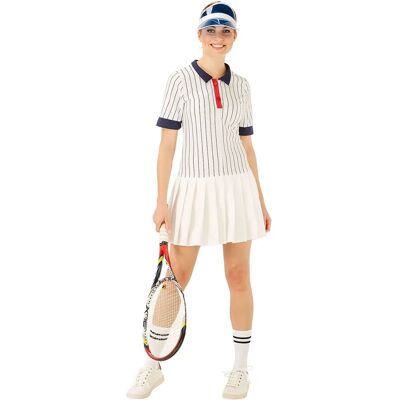 Wilbers Modell 38 Retro Tennis Kleid - Damenkostüm Wilbers Modell 38 Retro Tennis Kleid - Damenkostüm