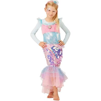 buttinette Meerjungfrau-Kostüm Ella für Kinder - Gr. 116/128 - unisex buttinette Meerjungfrau-Kostüm Ella für Kinder - Gr. 116/128 - unisex
